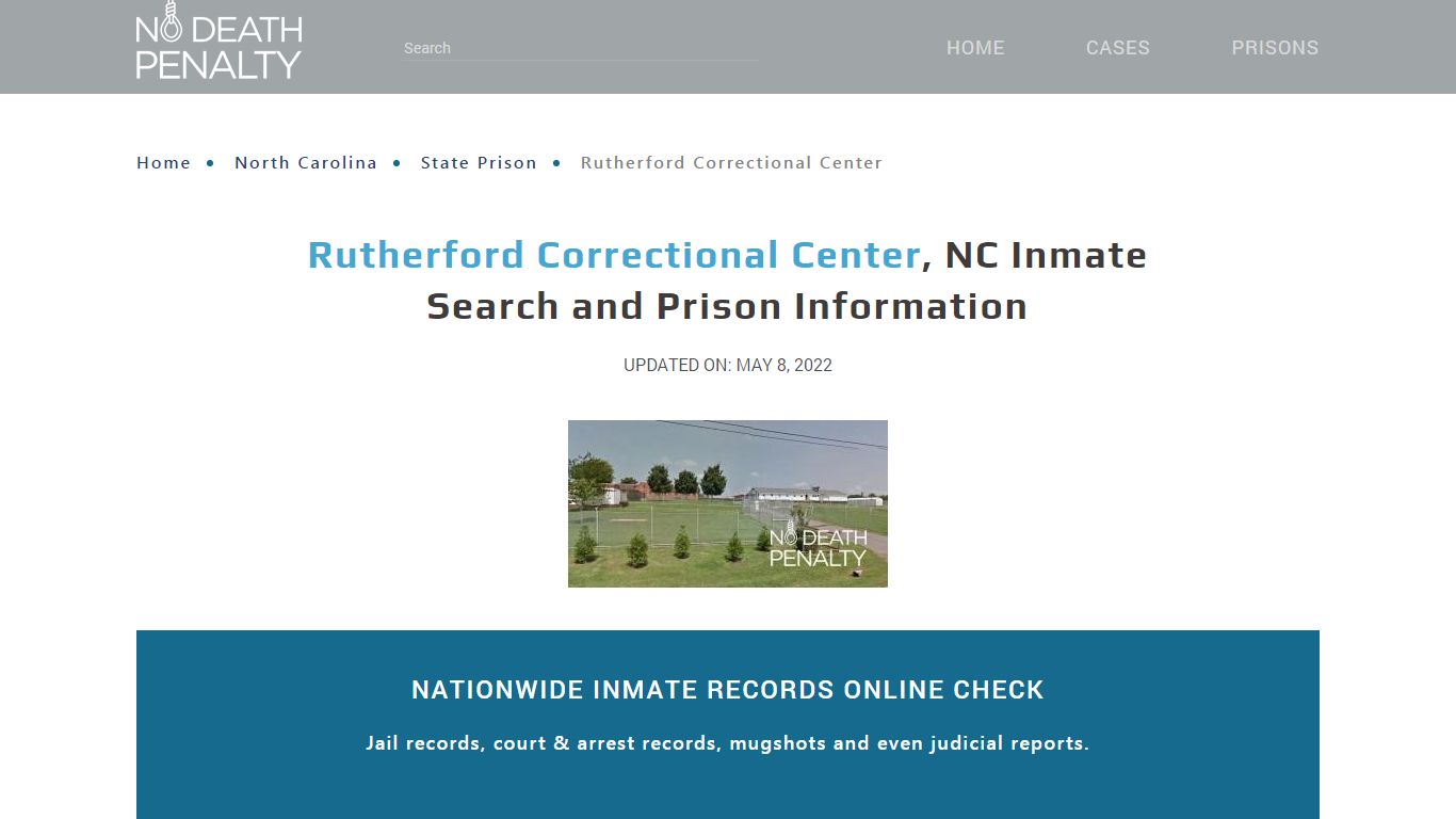 Rutherford Correctional Center, NC Inmate Search ...